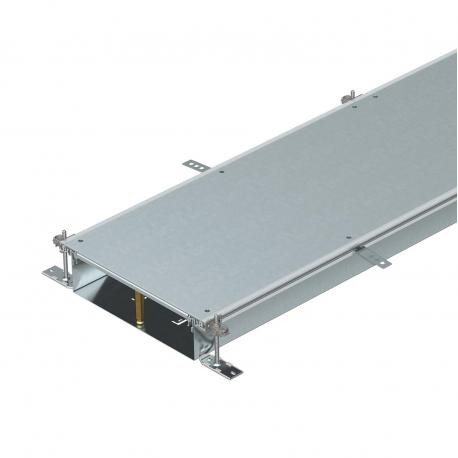 Obo-bettermann OKA-W30010050 OBO BETTERMANN Flushfloor trunking unit blank, 2400x300x100, Strip-galvanised, DIN EN ..