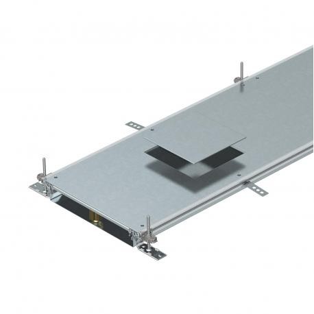 Obo-bettermann OKA-W3006050D4 OBO BETTERMANN Flushfloor trunking unit for service unit GES14, 2400x300x60, Strip-ga..