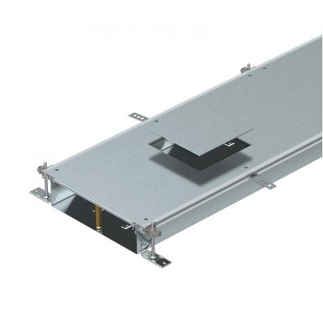 Obo-bettermann OKA-W40010050D4 OBO BETTERMANN Flushfloor trunking unit for service unit GES19, 2400x400x100, Strip-..