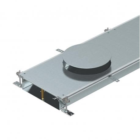 Obo-bettermann OKA-W40010050DR9 OBO BETTERMANN Flushfloor trunking unit for service unit GESR9, 2400x400x100, Strip..