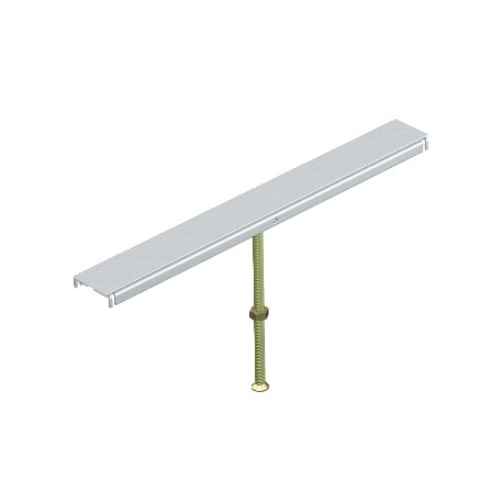 Obo-bettermann DSU2 500 10050 OBO BETTERMANN Lid butt support for OKA-W, Strip-galvanised, DIN EN 10147, Steel, St