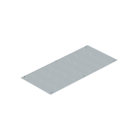 Obo-bettermann OKA D 600 OBO BETTERMANN Mounting lid blank, 800x600x4, Strip-galvanised, DIN EN 10147, Steel, St