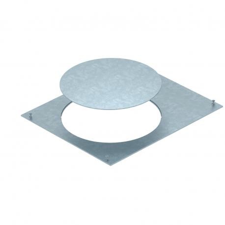 Obo-bettermann OKA D 500 R9 OBO BETTERMANN Mounting lid for service unit GESR9, 400x500x4, Strip-galvanised, DIN EN..