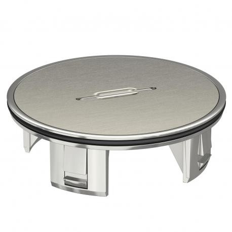 OBO BETTERMANN TUK2 GV TUK2 GV 7428140 OBO BETTERMANN Tube body with lid plate, ø 110 mm, Nickel-plated, Die-cast zinc, Zn