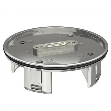 OBO BETTERMANN TUK2 G4 TUK2 G4 7428142 OBO BETTERMANN Tube body with floor covering recess, ø 110 mm, Nickel-plated, Die-cast zinc,..
