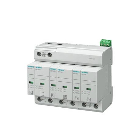 SIEMENS 5SD7443-1 5SD7443-1 SIEMENS combination arrester type 1+2 requirement class B+C, Uc 350 V, protective modules, plug-in..