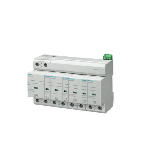 SIEMENS 5SD7444-1 5SD7444-1 SIEMENS combination arrester type 1+2 requirement class B+C, Uc 350 V, protective modules, plug-in..