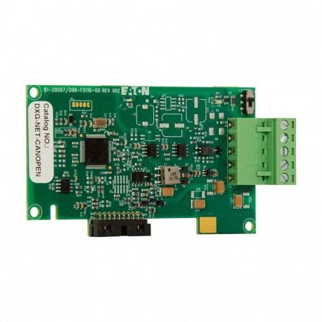 Eaton-moeller DXG-NET-CANOPEN 744-F0116-00P Y7-744-F0116-00P EATON ELECTRIC Field bus module CANopen for variable frequenc..