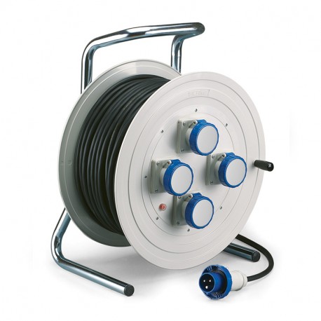 Scame 745.5505-094 INDUSTRIAL CABLE REEL IP55 50 mt