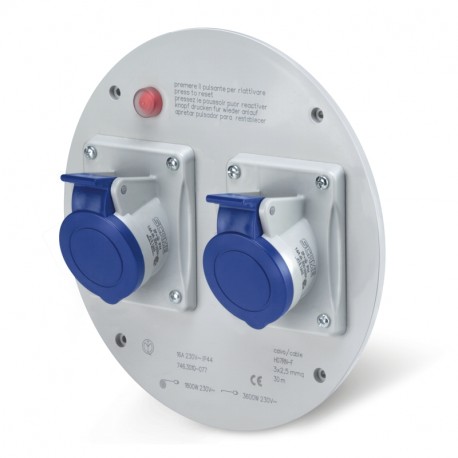 Scame 746.3510-077.P SOCKET-HOLDER DISC 330