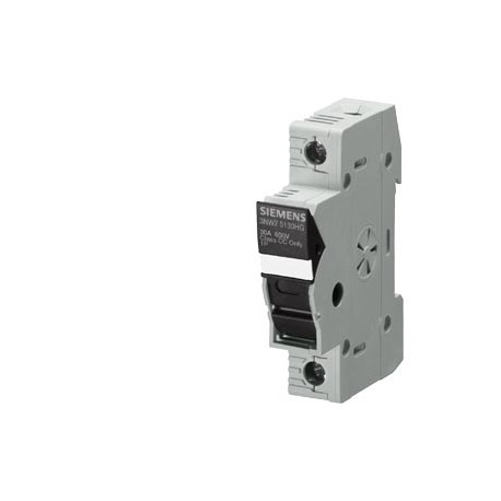 Siemens 3NW7513-0HG SENTRON, fuse holder, Class CC, 1-pole, In: 30 A, Un AC: 600 V, respect national install..