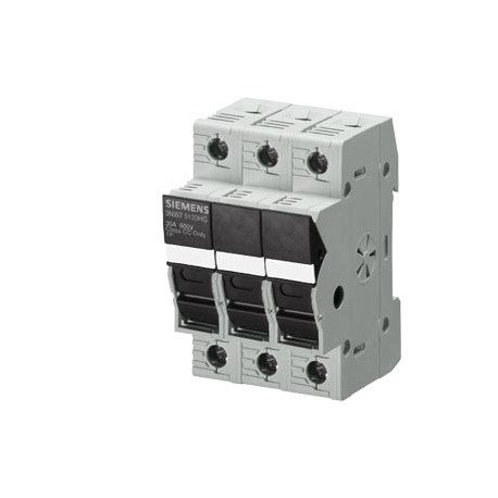 Siemens 3NW7533-0HG SENTRON, fuse holder, Class CC, 3-pole, In: 30 A, Un AC: 600 V, respect national install..