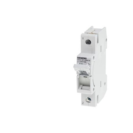 Siemens 5SG7611-0KK10 MINIZED, fuse switch disconnector, D01, 1-pole, In: 10 A, Un AC: 230 V