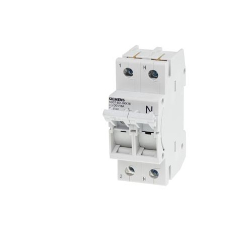 Siemens 5SG7651-0KK16 MINIZED, fuse switch disconnector, D01, 2-pole, 1P+N, In: 16 A, Un AC: 230 V