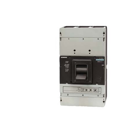 SIEMENS 3VL7712-1MF36-0AA0 3VL7712-1MF36-0AA0 SIEMENS circuit breaker VL1250N standard breaking capacity Icu 55kA, 415V AC 3-pole, line..
