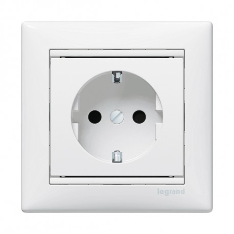 Legrand 774421 VL-2P+T 16A TORN WHITE