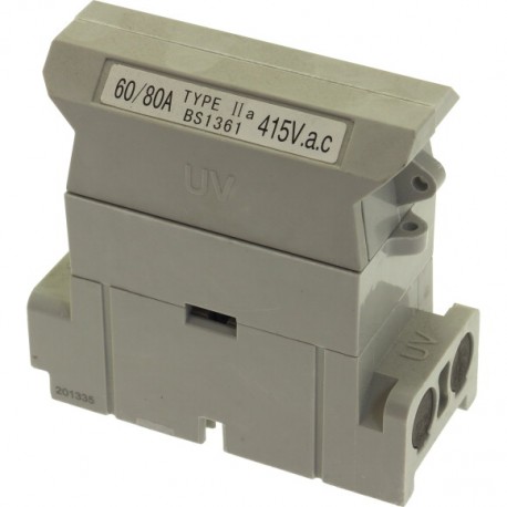 Eaton-moeller 6080SP EATON ELECTRIC Fuse-holder, low voltage, 80 A, AC 415 V, BS1361, 1P, BS