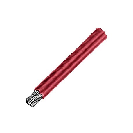 Siemens 3SE7910-3AA Steel rope 4 mm (length 10 m) With red plastic sheath