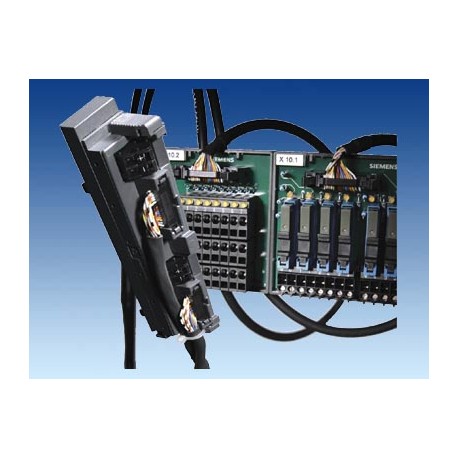 Siemens 6ES7921-4BF00-0AA1 Front connector S7-400 for digital Pre-assembled with 4 round Cables 0.14 mm2, L ..