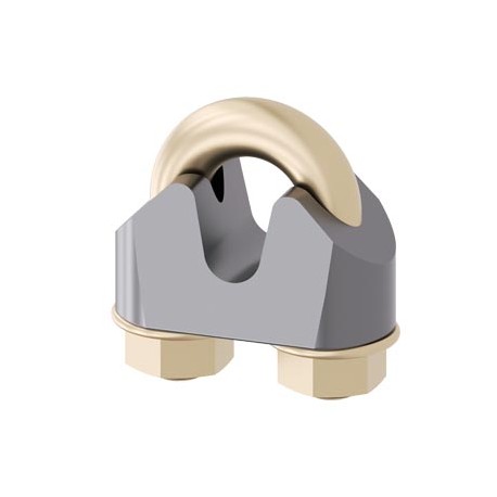 SIEMENS 3SE7942-1AA 3SE7942-1AA SIEMENS Rope clamp, 2x Diameter 4 mm, made of steel Packaging as set (4 units)