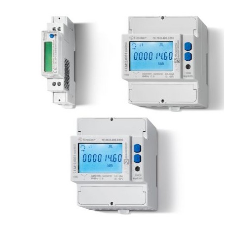 Finder 7E3684000010PAS 7E Series Energy meter
