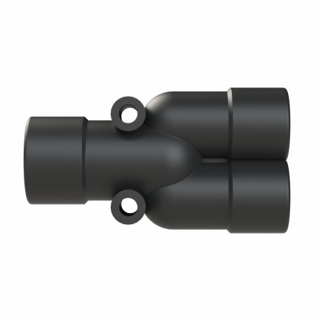 Thomas-and-betts BVYD-121010GT THOMAS AND BETTS Y-CONN 1PC 2XNW10,NW12 PA6 IP66 BLK