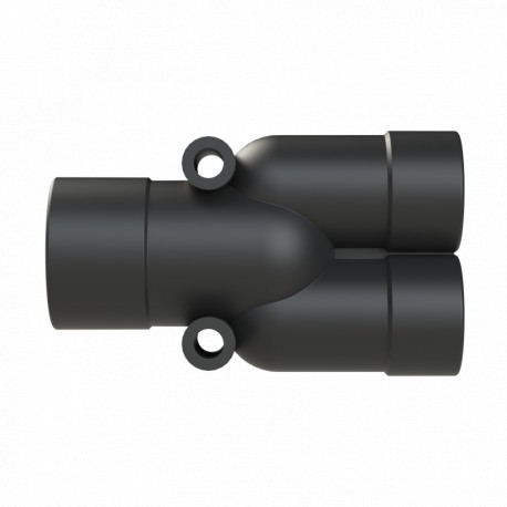 Thomas-and-betts BVYD-231717GT THOMAS AND BETTS Y-CONN 1PC 2XNW17,NW23 PA6 IP66 BLK