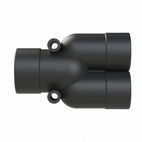 Thomas-and-betts BVYD-292323GT THOMAS AND BETTS Y-CONN 1PC 2XNW23,NW29 PA6 IP66 BLK