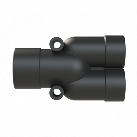 Thomas-and-betts BVYR-231717 THOMAS AND BETTS Y-CONN 1PC 2XNW17,NW23 PA6 IP68 BLK