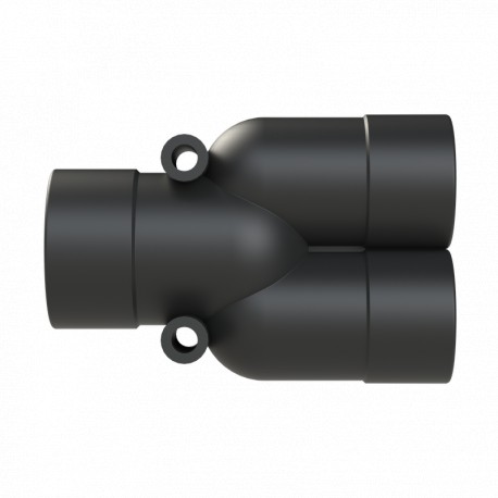 Thomas-and-betts BVYR-292323 THOMAS AND BETTS Y-CONN 1PC 2XNW23,NW29 PA6 IP68 BLK