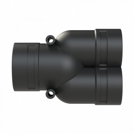 Thomas-and-betts BVYR-483636 THOMAS AND BETTS Y-CONN 1PC 2XNW36,NW48 PA6 IP68 BLK