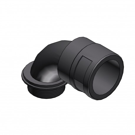Thomas-and-betts SVBD-P167GT THOMAS AND BETTS COND FTNG 90DCURV PG16 NW17 IP66GRY