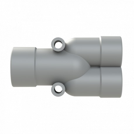 Thomas-and-betts SVYR-171212 THOMAS AND BETTS Y-CONN 1PC 2XNW12,NW17 PA6 IP68 GRY
