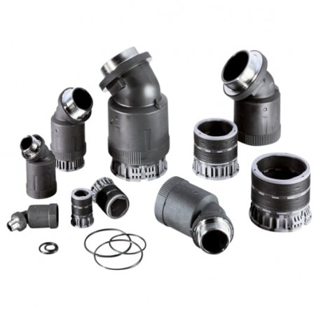 Thomas-and-betts NKAH-M207-10 THOMAS AND BETTS FTNG 45D M20 NW17 PA6/BR IP69 BLK