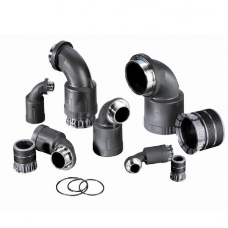 Thomas-and-betts NKBH-M323-13 THOMAS AND BETTS FTNG 90D M32 NW23 PA6/BR IP69 BLK
