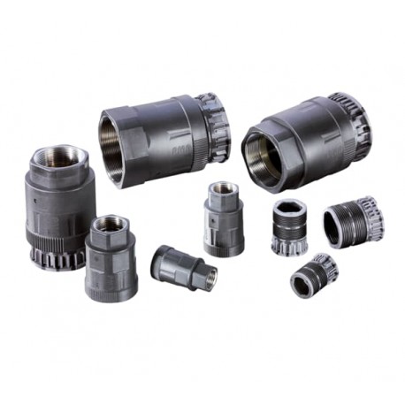 Thomas-and-betts NKIS-M207 THOMAS AND BETTS FTNG FEMTHRD PA6/BR M20 NW17 BLK