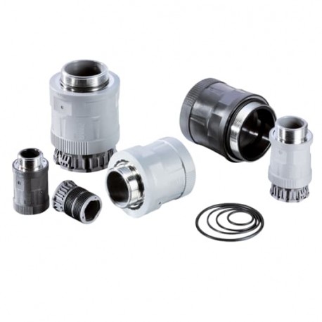 Thomas-and-betts NKNH-M253-11 THOMAS AND BETTS FTNG STR M25 NW23 PA6/BR IP69 BLK
