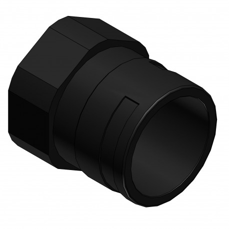 Thomas-and-betts NVIR-M638 THOMAS AND BETTS FTNG FEM M63 NW48 PA6/BR IP68 BLK