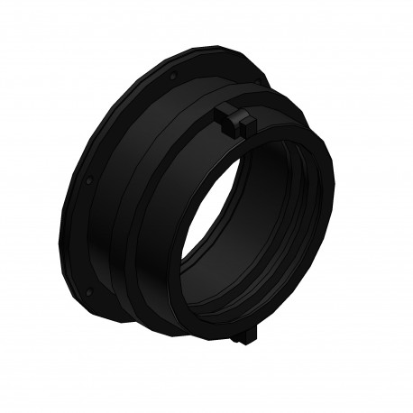 Thomas-and-betts BGG-125 THOMAS AND BETTS FITTING PA6 NW125 FLANGE BLK