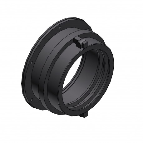 Thomas-and-betts SGG-125 THOMAS AND BETTS FITTING PA6 NW125 FLANGE GRY