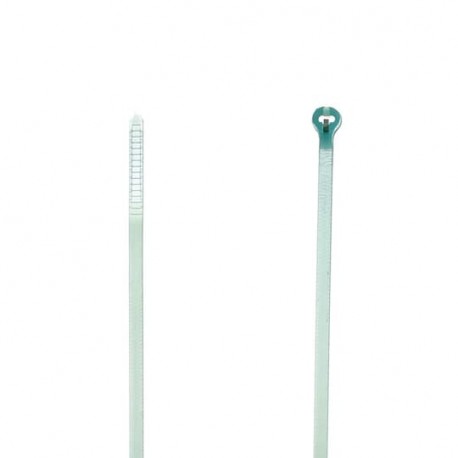 Thomas-and-betts TYZ23M THOMAS AND BETTS CABLE TIE 18LB 4IN AQUAMARINE ETFE