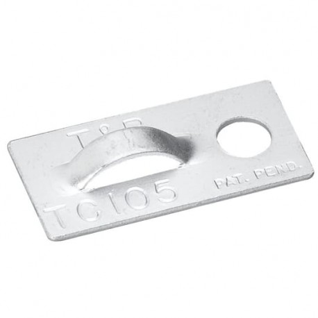 Thomas-and-betts TC105 THOMAS AND BETTS MOUNTING PLATE AL 1X.5IN 10 SCREW