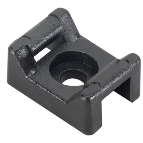 Thomas-and-betts TC142X THOMAS AND BETTS SADDLE SUPPORT BASE .9X.5IN BLK NYL