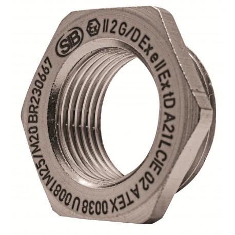 Thomas-and-betts D6740322 THOMAS AND BETTS HEX REDUCER. ATEX-EB L.NIQ. M40 TO M32