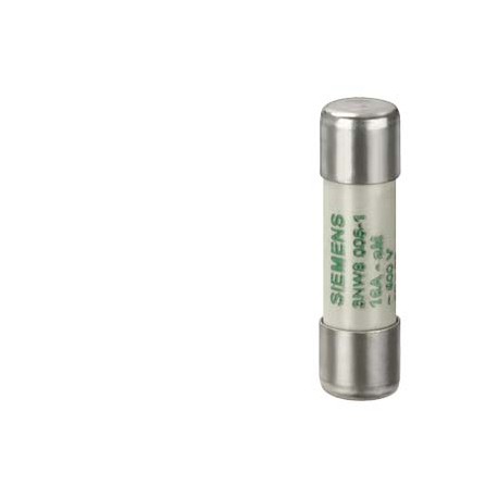 Siemens 3NW8003-1 SENTRON, cylindrical fuse link, 10 x 38 mm, 10 A, aM, Un AC: 500 V