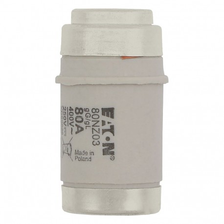 Eaton-moeller FUSE-D03 80A T GL/GG 400VAC M30 EATON ELECTRIC Fuse-link, LV, 80 A, AC 400 V, D03, gL/gG, IEC, time-d..