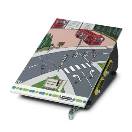 Phoenix contact EDU PLC AB TR Action Board for Nanoline Trainer. A T-junction serves visually for pr..