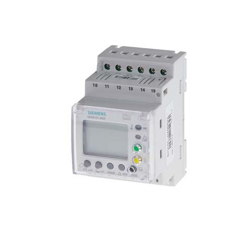 Siemens 5SV8101-6KK Modular residual current protective device LCD, 230V AC IDN 0.03A-3A (type A) German INS..