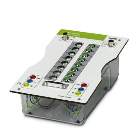 Phoenix contact EDU IO SIM DI The digital I/O board is an Eduline training board for the simulation ..