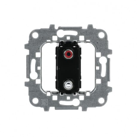 Niessen 2CLA815520A1001 Toma VDI 2RCA conexion con tornillo